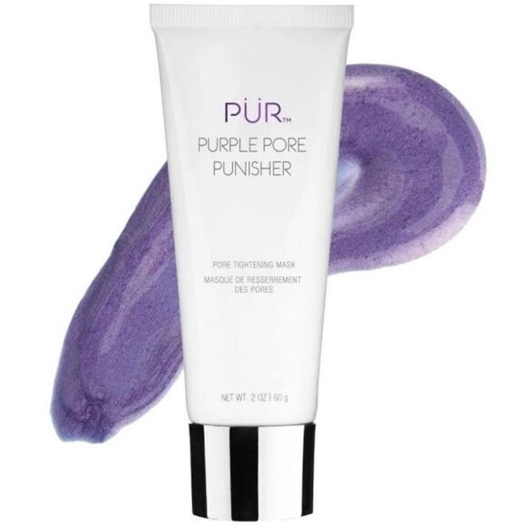 PUR - NWOT No Box - 2 Tubes Purple Pore Punisher Pore-Tightening Mask 2oz/Sealed - Picture 2 of 16
